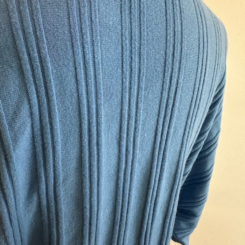 Vila Milano Ribbed Lightweight Dolman Sleeve Top - Size L - Picture 4 of 11